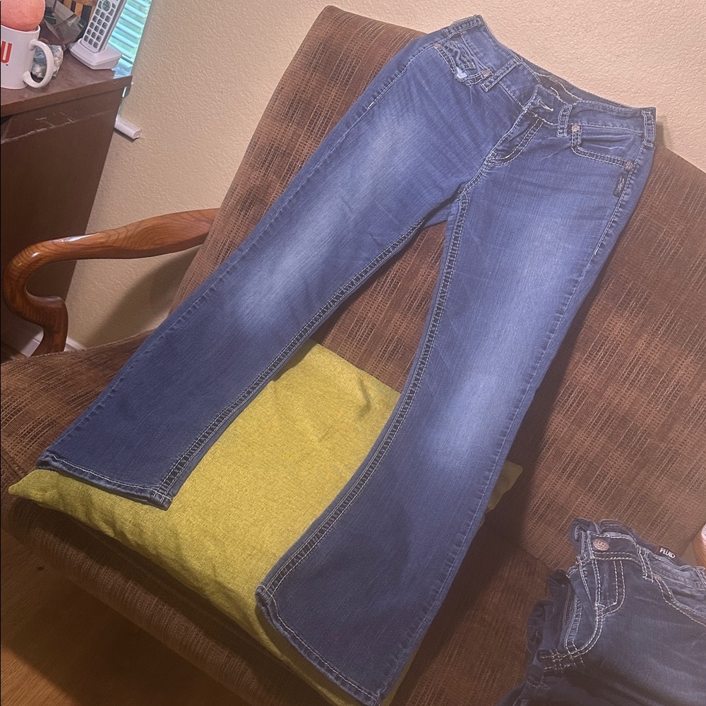 Silver Jeans Women's slim boot Blue Jeans